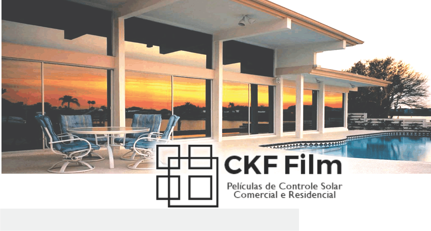 CKF Filme Películas de Controle Solar - Comercial e Residencial      Fones: (41) 98511-6126 / (41) 99514-6065