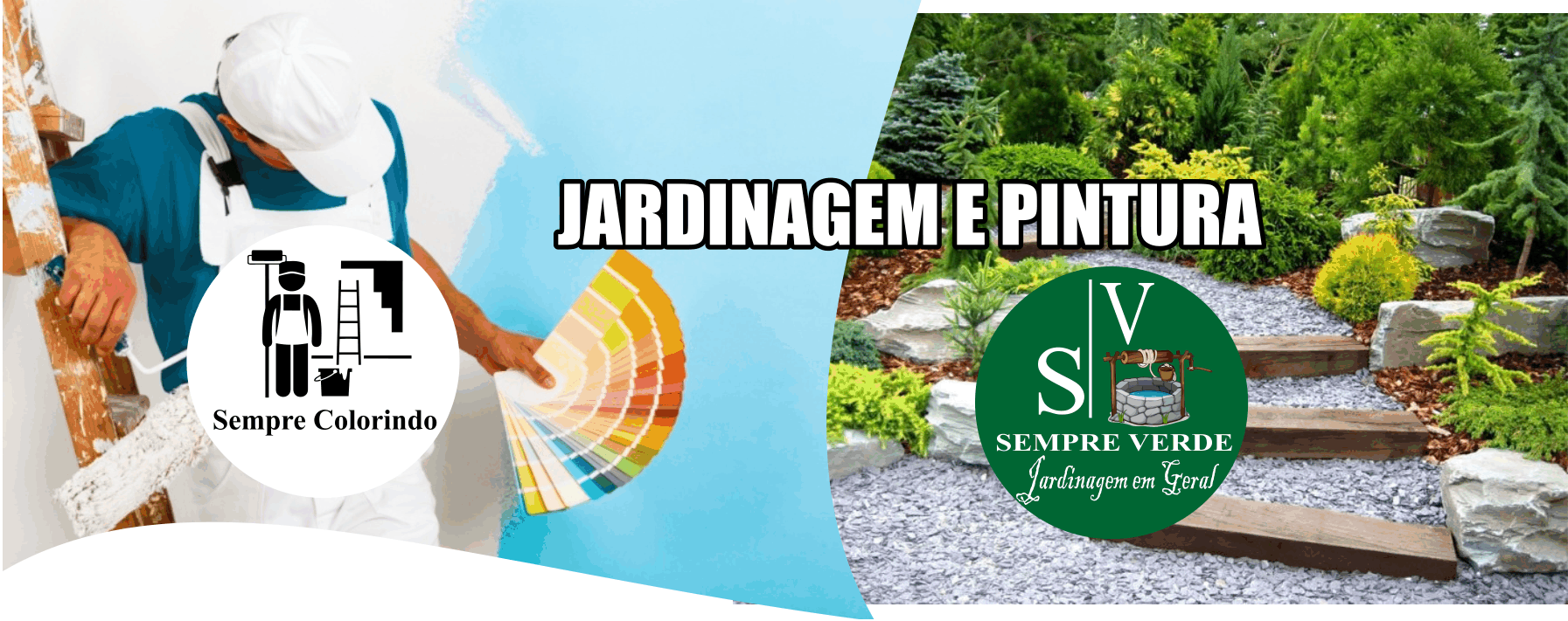 Jardinagem e Pintura      Fones: (41) 3079-9883 / (41) 99758-8774