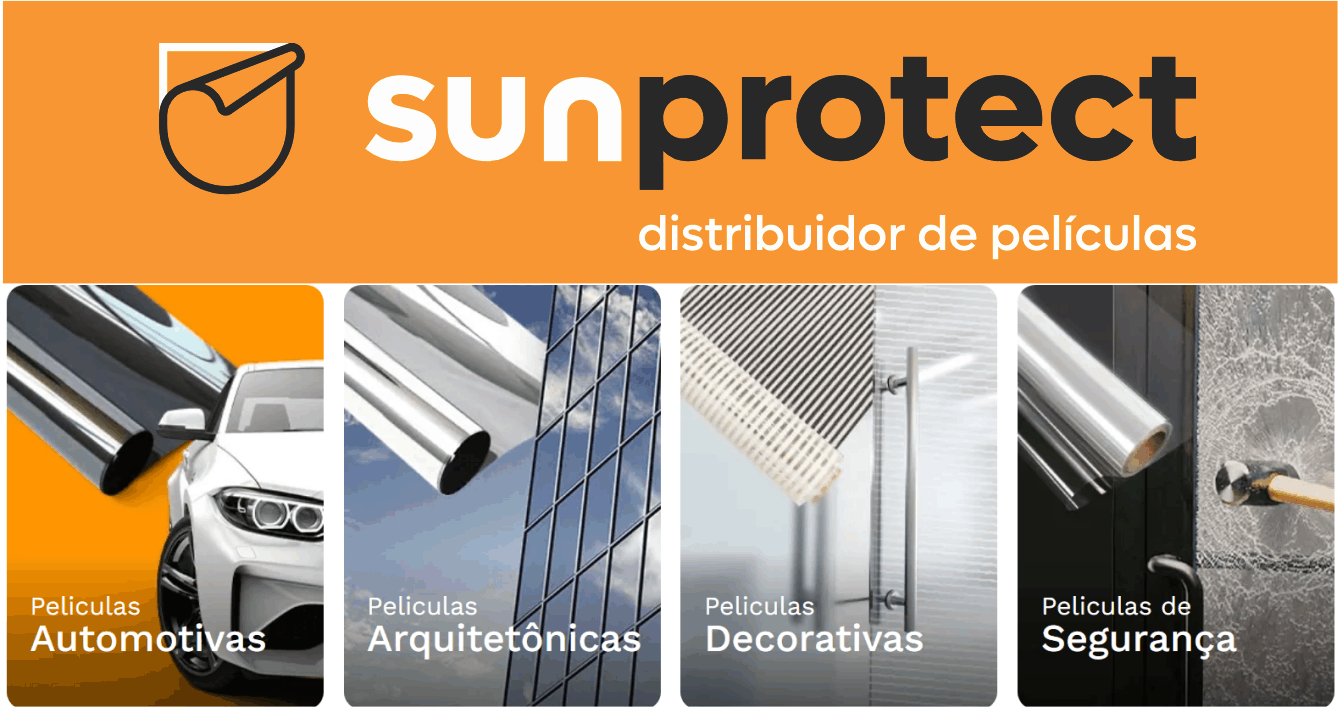 Sunprotect Distribuídor de películas      RUA ALFERES POLI, 2840, CURITIBA - PR  Fones: (41) 3334-1640 / (41) 99533-5049