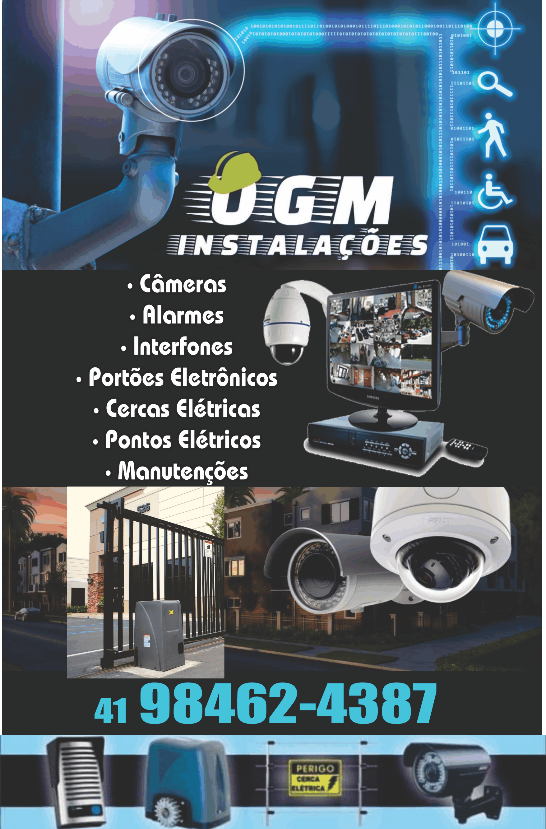 OGM Instalações      Fones: (41) 98462-4387 /