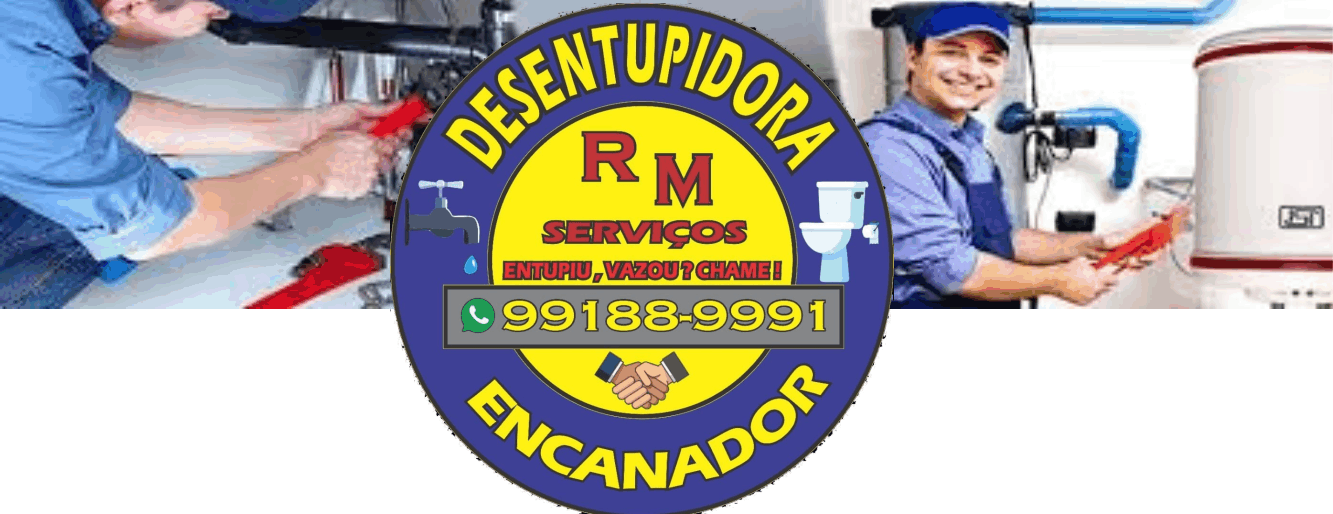 Desentupidora e Encanador RM Serviços      Fones: (41)99188-9991 