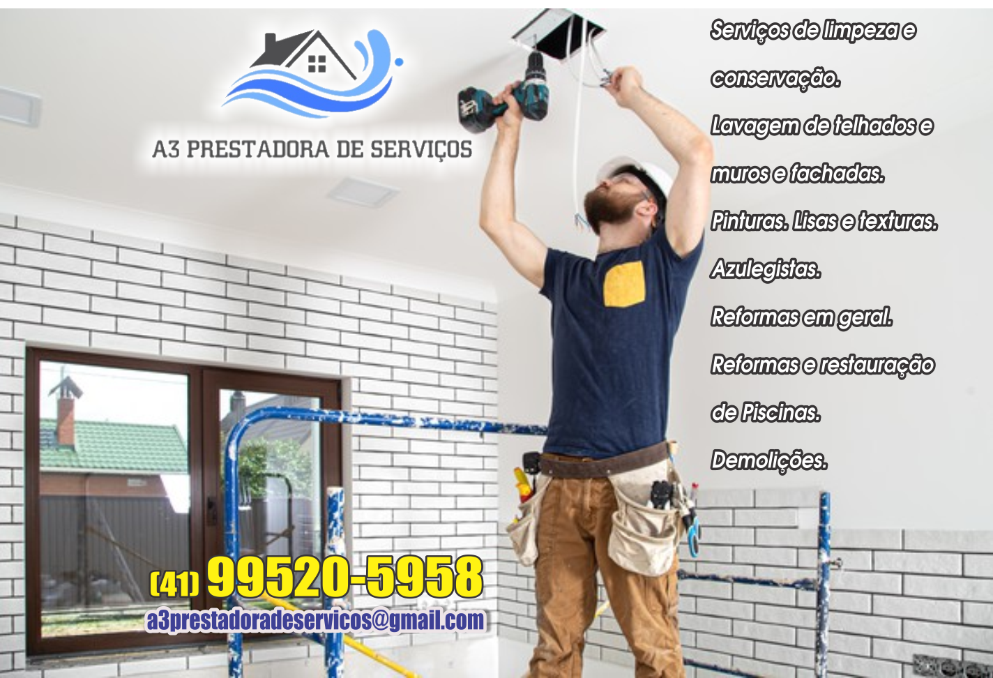 A3 Prestadora de Serviços Fones: (41) 99520-5958 