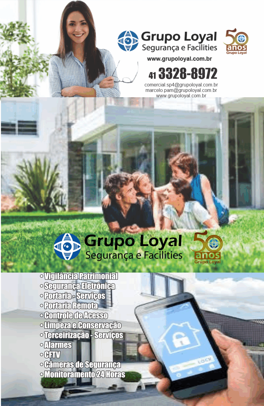  Grupo Loyal Segurança e Facilities      Fones: (41)3328-8972 