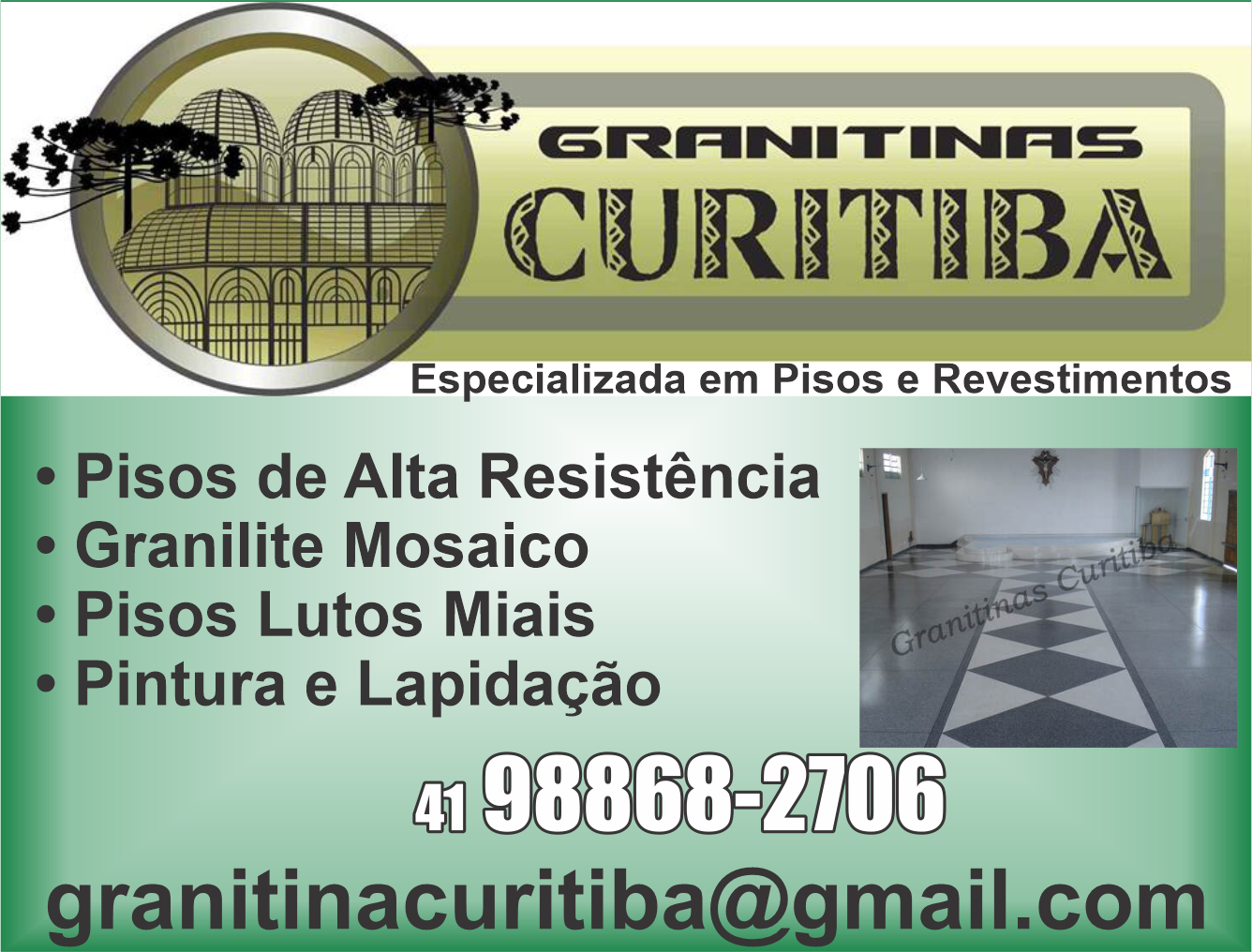 Granitinas Curitiba      Fones: (41) 98868-2706 /