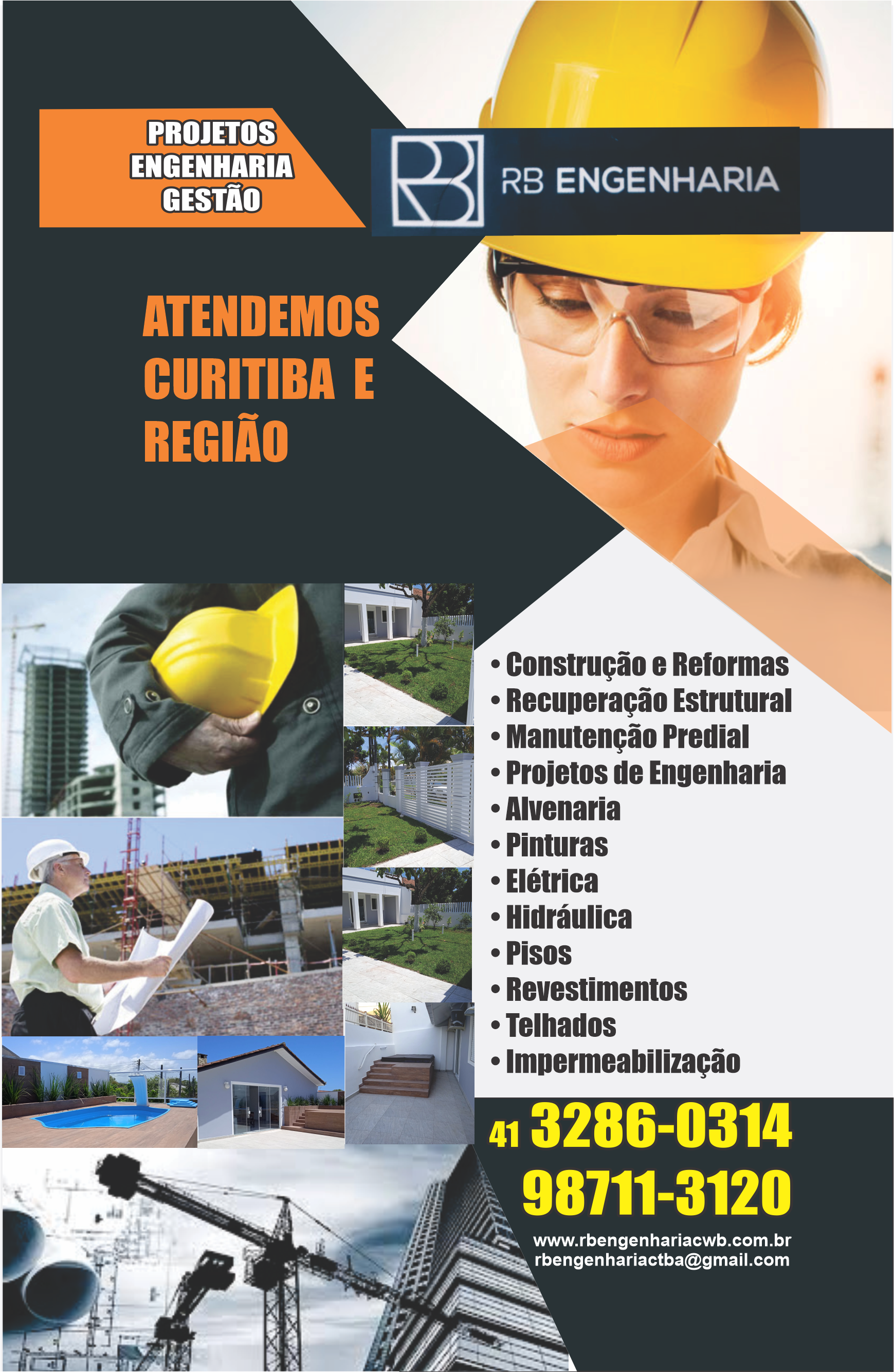 RB Engenharia       Fones: (41)98711-3120 