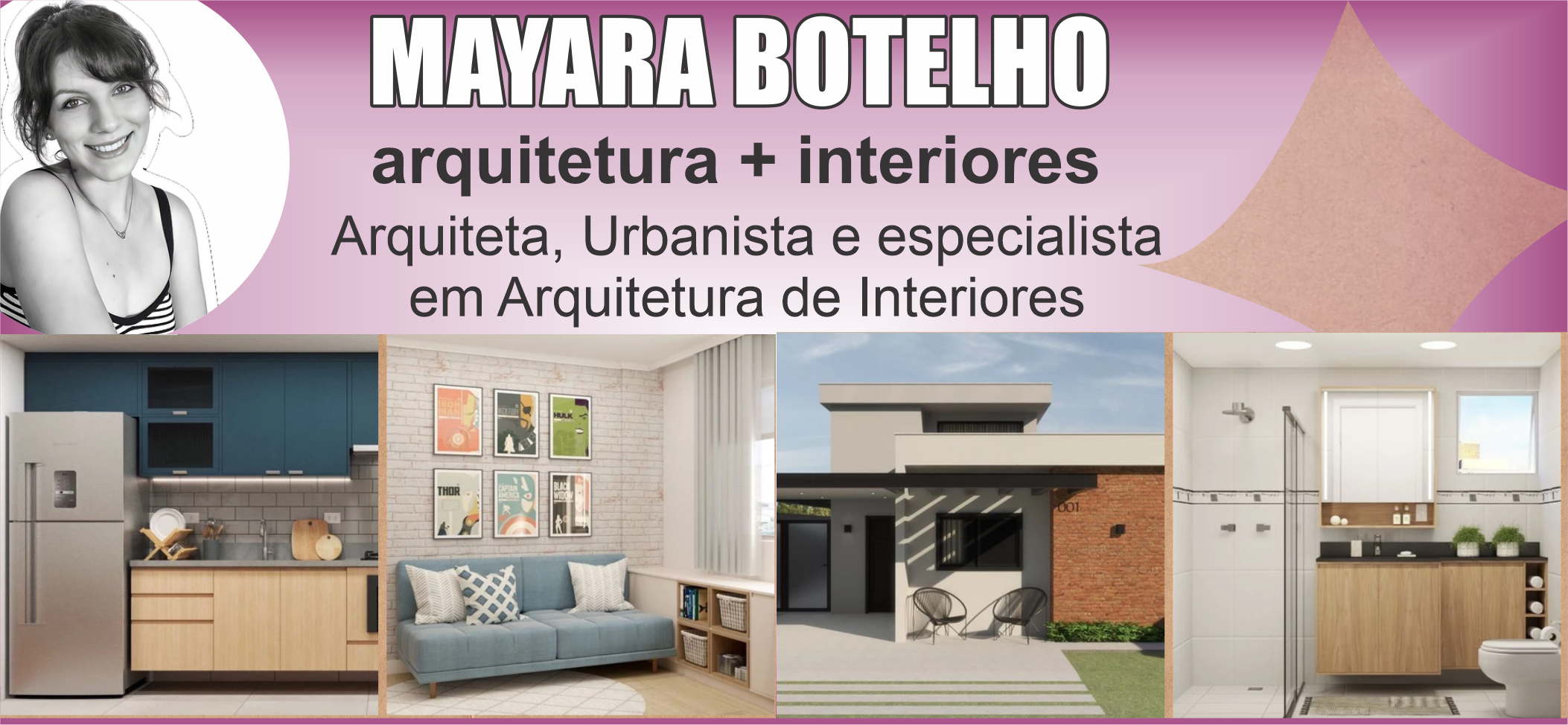 Mayara Botelho Arquiteta, Urbanista e especialista em Arquitetura de Interiores      Fones: (41)99772-7252 /