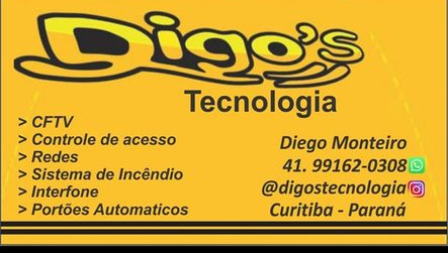 Diogos Tecnologia      Fones: (41) 99162-0308 /