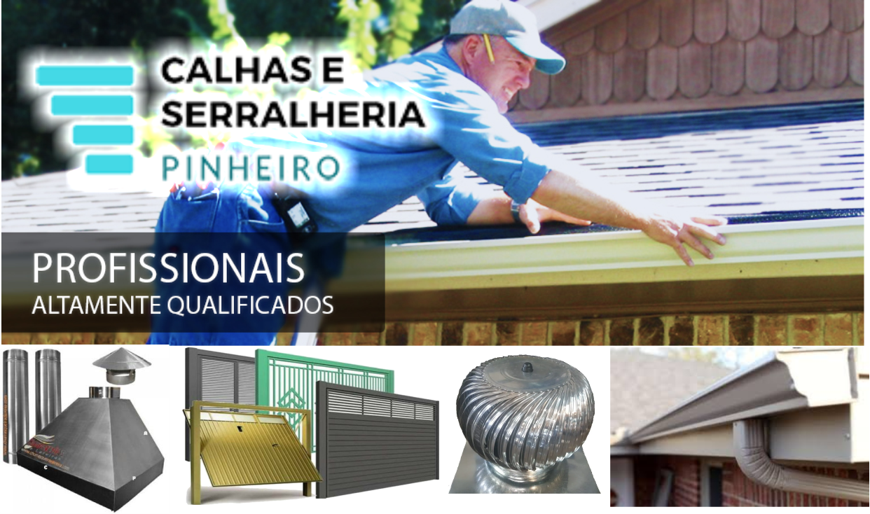 Calhas e Serralheria Pinheiro      Fones: (41) 99854-1103 /