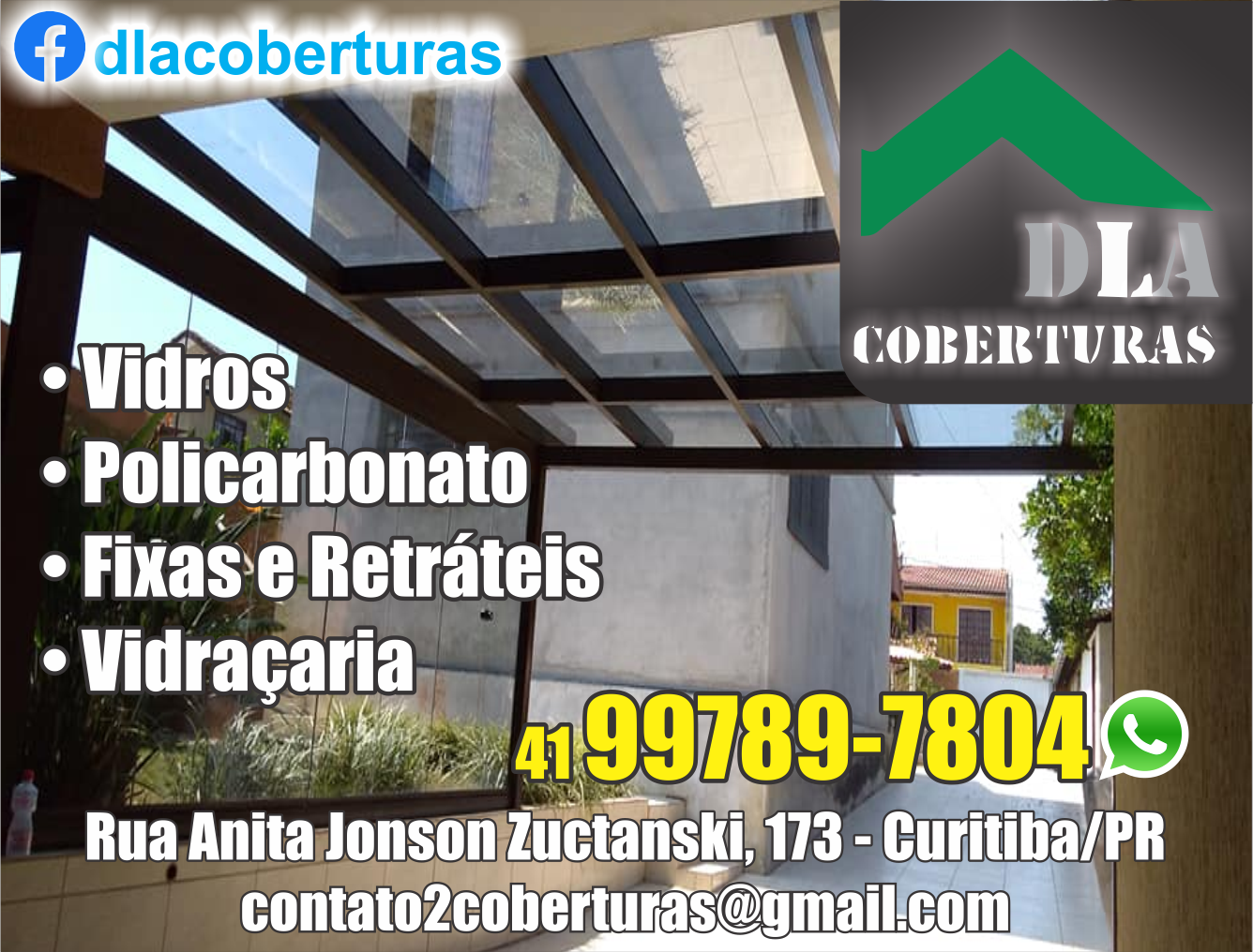 DLA Coberturas      Fones: (41)99789-7804 /