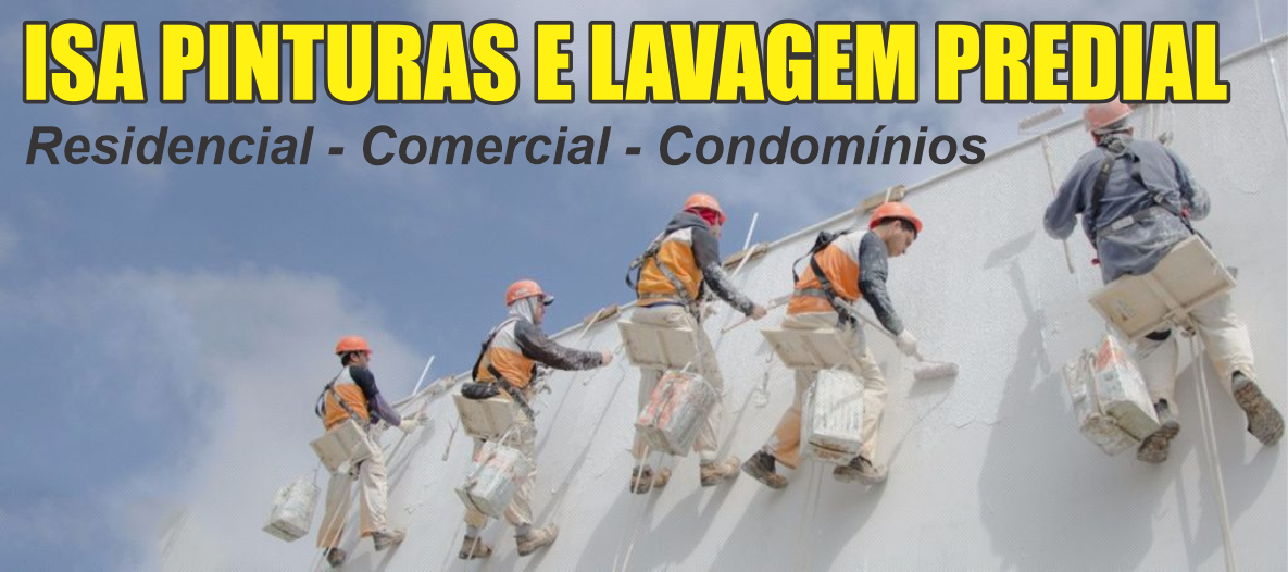 Isa Pinturas e Lavagem Predial      Fones: (41) 3675-1621 / (41) 99653-6640