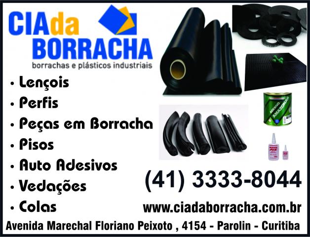 Cia da Borracha      AVENIDA MARECHAL FLORIANO PEIXOTO, 4154, CURITIBA - PR  Fones: (41) 3333-8044 /